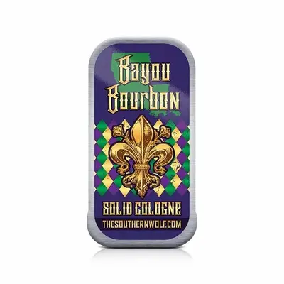 The Southern Wolf Bayou Bourbon Solid Cologne
