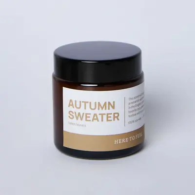 Here to Feel Autumn Sweater