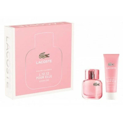 Lacoste Eau de Lacoste L 12 12 Pour Elle Sparkling набор парфюмерии