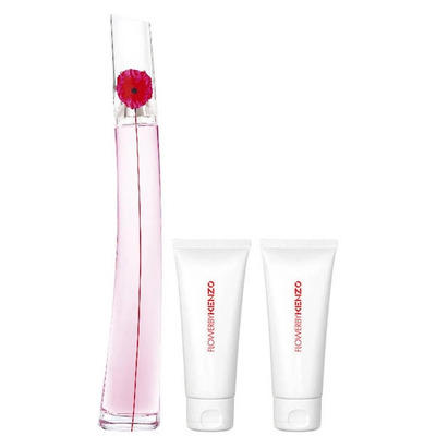 Kenzo Flower Poppy Bouquet Набор (парфюмерная вода 100 мл + молочко для тела 75 мл + молочко для тела 75 мл)