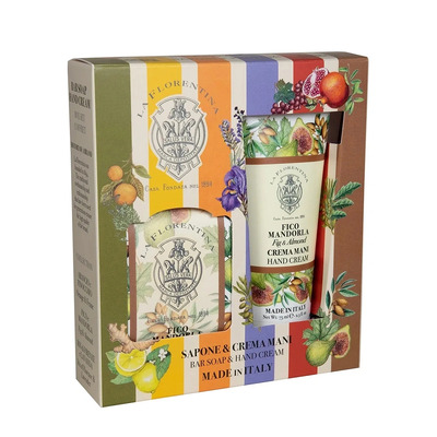 La Florentina Fig and Almond Набор (мыло 106 гр + крем для рук 75 мл)