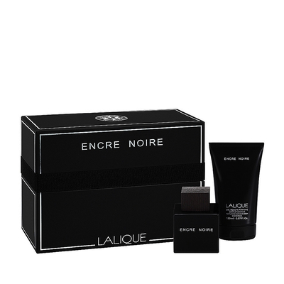 Lalique Encre Noire Набор (туалетная вода 100 мл + гель для душа 150 мл)