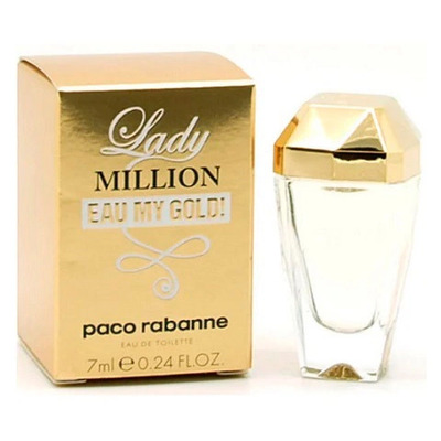Миниатюра Paco Rabanne Lady Million Eau My Gold Туалетная вода 7 мл - пробник духов