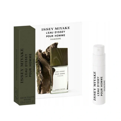 Миниатюра Issey Miyake L Eau d Issey pour Homme Eau and Cedre Туалетная вода 0.8 мл - пробник духов