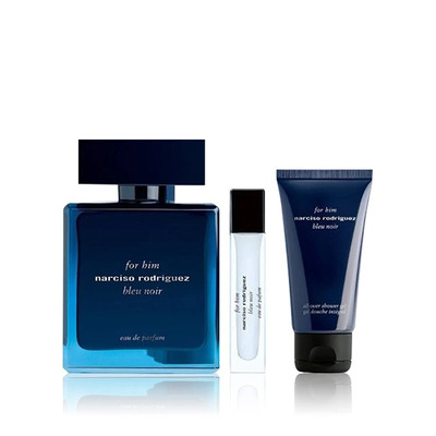 Narciso Rodriguez Narciso Rodriguez for Him Bleu Noir Eau de Parfum Набор (парфюмерная вода 100 мл + парфюмерная вода 10 мл + гель для душа 50 мл)