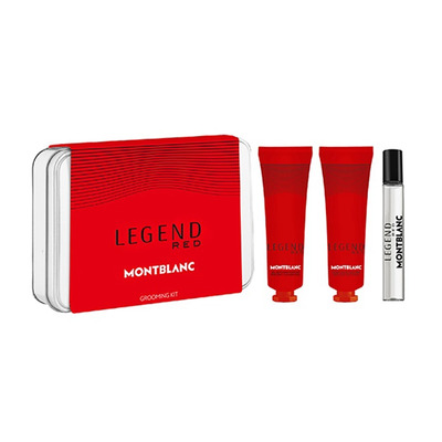 MontBlanc Legend Red Набор (парфюмерная вода 7.5 мл + крем для тела 30 мл + пенка для умывания 30 мл)