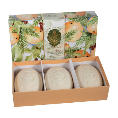 La Florentina Tuscany Orange Pine Набор (мыло 150 гр x 3 шт.)