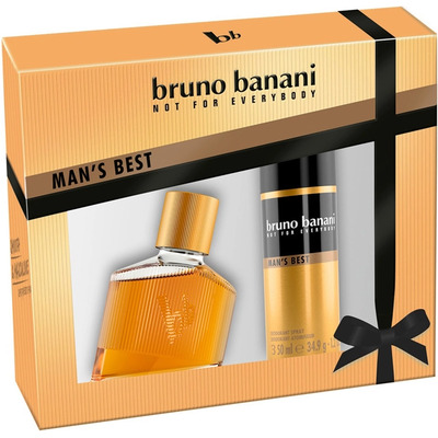 Bruno Banani Man s Best Набор (туалетная вода 30 мл + дезодорант-спрей 50 мл)