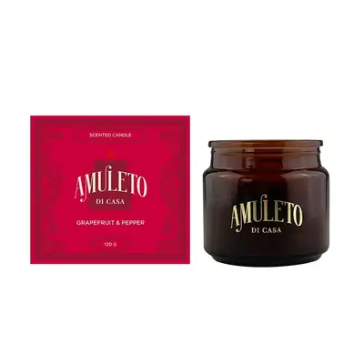 Amuleto Di Casa Grapefruit And Pepper Свеча 120 гр