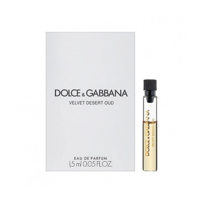 Миниатюра Dolce & Gabbana Velvet Desert Oud Парфюмерная вода 1.5 мл - пробник духов