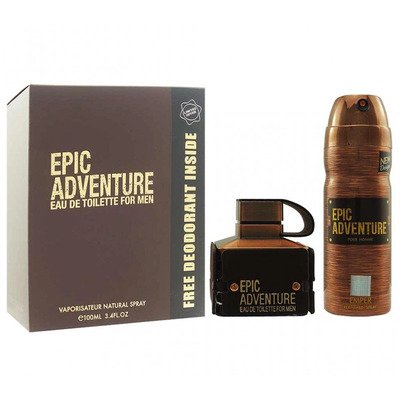Emper Epic Adventure Набор (туалетная вода 100 мл + дезодорант-спрей 200 мл)