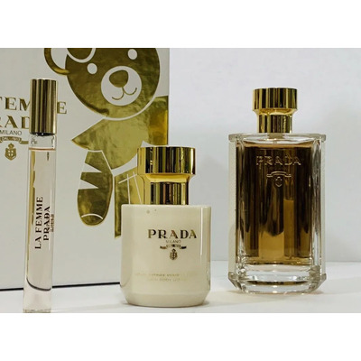 Prada La Femme Prada Набор (парфюмерная вода 100 мл + парфюмерная вода 10 мл + лосьон для тела 100 мл)