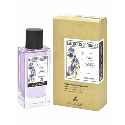 Позитив парфюм Лаборатория цветов ирис ветивер для женщин