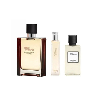 Hermes Terre d Hermes Intense Набор (парфюмерная вода 100 мл + парфюмерная вода 15 мл + бальзам после бритья 40 мл)