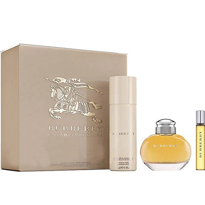Burberry Burberry Набор (парфюмерная вода 100 мл + парфюмерная вода 4.5 мл + дезодорант-спрей 150 мл)