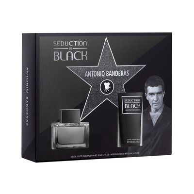 Antonio Banderas Black Seduction Набор (туалетная вода 50 мл + бальзам после бритья 100 мл)