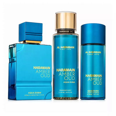 Al Haramain Amber Oud Aqua Dubai набор парфюмерии