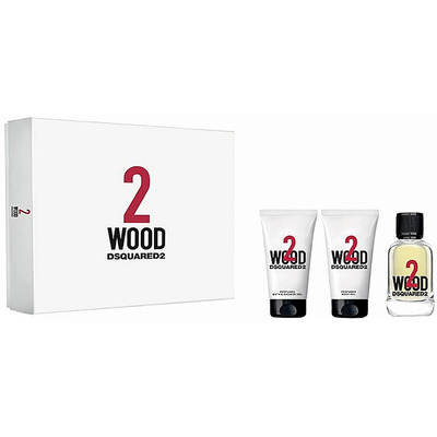 Dsquared 2 2 Wood Набор (туалетная вода 50 мл + гель для душа 50 мл + парфюмированный гель 50 мл)