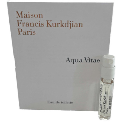 Миниатюра Maison Francis Kurkdjian Aqua Vitae Туалетная вода 2 мл - пробник духов