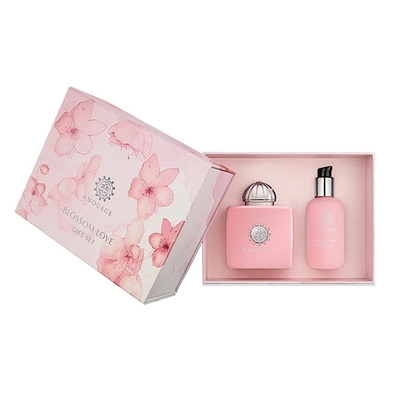 Amouage Blossom Love Набор (парфюмерная вода 100 мл + лосьон для тела 100 мл)