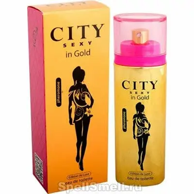 Сити парфюм Секси ин голд для женщин