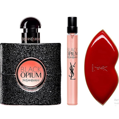 Yves Saint Laurent Black Opium набор парфюмерии