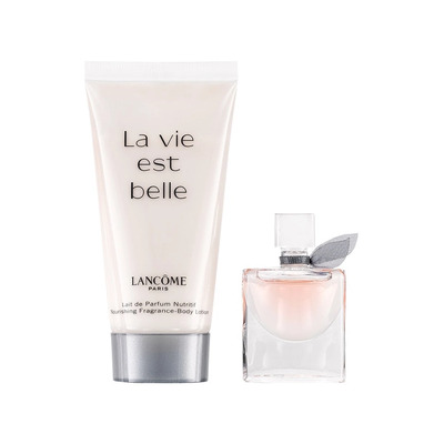 Lancome La Vie Est Belle Набор (парфюмерная вода 4 мл + лосьон для тела 50 мл)