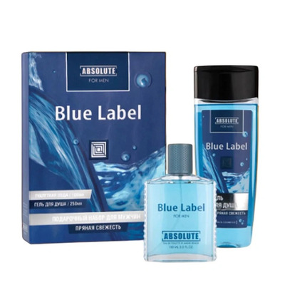 Delta Parfum Today Parfum Absolute Blue Label Набор (туалетная вода 100 мл + гель для душа 250 мл)
