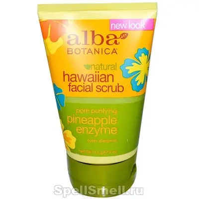 Alba Botanica Havaiian Pineapple Enzyme Facial Scrub
