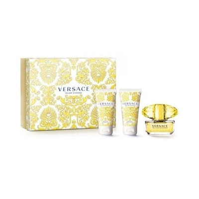 Versace Yellow Diamond Набор (туалетная вода 50 мл + гель для душа 50 мл + лосьон для тела 50 мл)