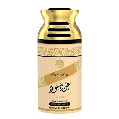 Lattafa Perfumes Oud Mood Gold Дезодорант-спрей 250 мл