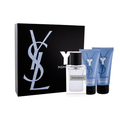 Yves Saint Laurent Y for men Набор (туалетная вода 60 мл + гель для душа 50 мл + бальзам после бритья 50 мл)