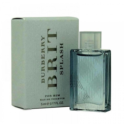 Миниатюра Burberry Burberry Brit Splash For Him Туалетная вода 5 мл - пробник духов