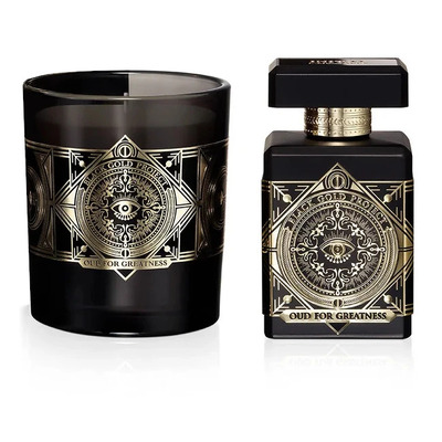 Initio Parfums Prives Oud For Greatness Набор (парфюмерная вода 90 мл + свеча 180 гр)