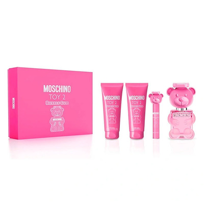 Moschino Toy 2 Bubble Gum Набор (туалетная вода 100 мл + туалетная вода 10 мл + гель для душа 100 мл + лосьон для тела 100 мл)