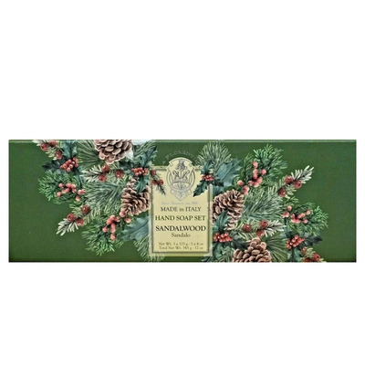 La Florentina Sandalwood Набор (мыло 115 гр x 3 шт.)