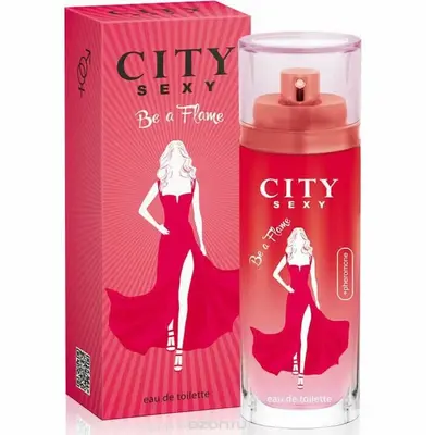 Сити парфюм Сити секси будь пламенем для женщин