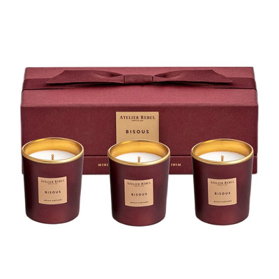 Atelier Rebul Bisous Набор (свеча 65 гр x 3 шт.)