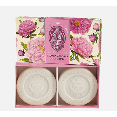 La Florentina Arboreal Peony Набор (мыло 115 гр x 2 шт.)