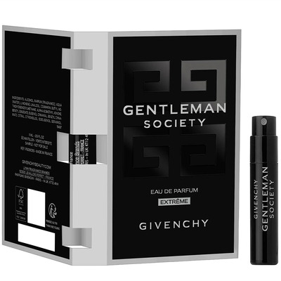 Миниатюра Givenchy Gentleman Society Extreme Парфюмерная вода 1 мл - пробник духов