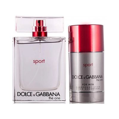 Dolce & Gabbana The One Sport Набор (туалетная вода 100 мл + дезодорант-стик 75 гр)