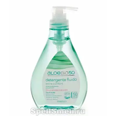 Атенас Алоэбио 50 жидкое мыло для женщин и мужчин